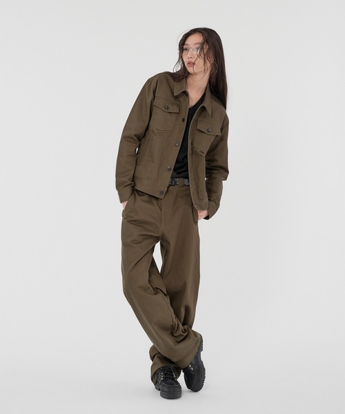 WISH FOR EVER(ウィッシュフォーエバー)の「V NECK MELANGE KNIT/Vネックメランジニット(ニット/セーター・メンズ・ブラウン/マスタード/グリーン/ブラック・SMALL/MEDIUM/LARGE)」の15枚目の写真