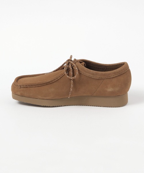 Clarks(クラークス)の「【Clarks(クラークス)】Wallabee Lite(モカシン/デッキシューズ・メンズ・ベージュ/ブラウン・26.5/25.5)」の3枚目の写真