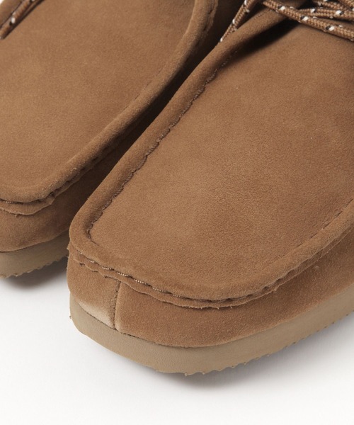 Clarks(クラークス)の「【Clarks(クラークス)】Wallabee Lite(モカシン/デッキシューズ・メンズ・ベージュ/ブラウン・26.5/25.5)」の7枚目の写真