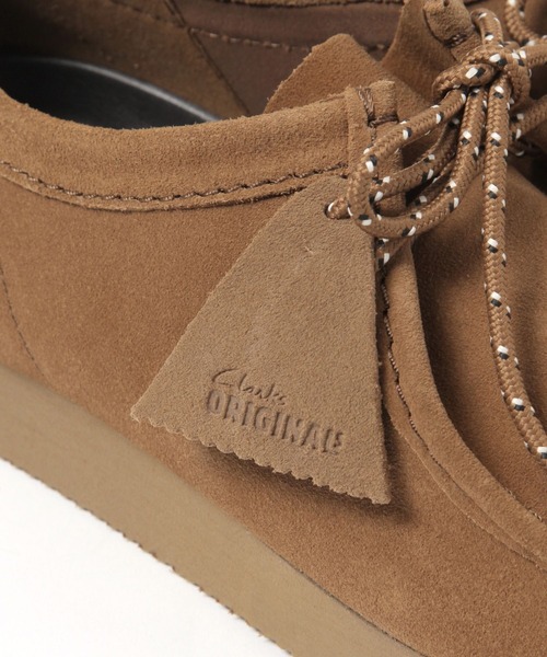 Clarks(クラークス)の「【Clarks(クラークス)】Wallabee Lite(モカシン/デッキシューズ・メンズ・ベージュ/ブラウン・26.5/25.5)」の9枚目の写真
