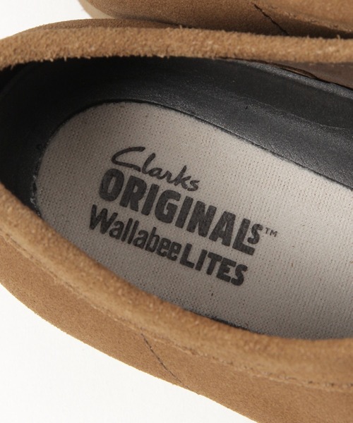Clarks(クラークス)の「【Clarks(クラークス)】Wallabee Lite(モカシン/デッキシューズ・メンズ・ベージュ/ブラウン・26.5/25.5)」の12枚目の写真