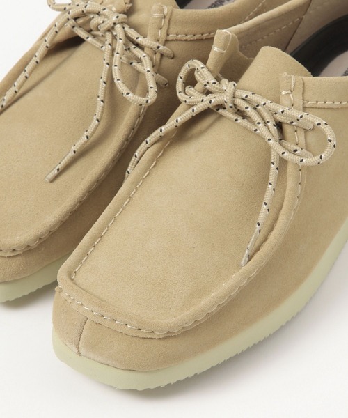 Clarks(クラークス)の「【Clarks(クラークス)】Wallabee Lite(モカシン/デッキシューズ・メンズ・ベージュ/ブラウン・26.5/25.5)」の13枚目の写真