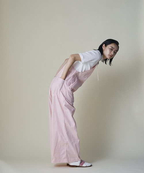mintdesigns（ミントデザインズ）の「Utility Overalls（サロペット/オーバーオール・レディース・ピンク/チャコール・ONESIZE）」の8枚目の写真