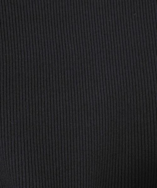JEANASIS(ジーナシス)の「コンパクトリブTEE LS/1085620(Tシャツ/カットソー・レディース・ブラック系その他/ホワイト/ブラック・FREE)」の10枚目の写真