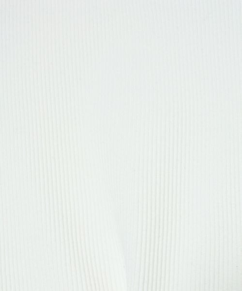 JEANASIS(ジーナシス)の「コンパクトリブTEE LS/1085620(Tシャツ/カットソー・レディース・ブラック系その他/ホワイト/ブラック・FREE)」の11枚目の写真