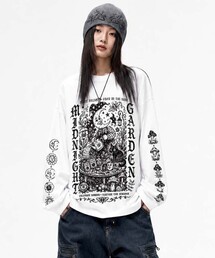 MYSTICガーデン 長袖Tシャツ-2COLOR