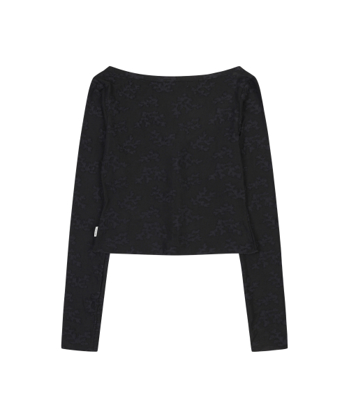 ORDINARY HOLIDAY（オーディナリー ホリデー）の「レーステクスチャーノースリーブセット [ブラック]（Tシャツ/カットソー・レディース・その他・FREE）」の3枚目の写真