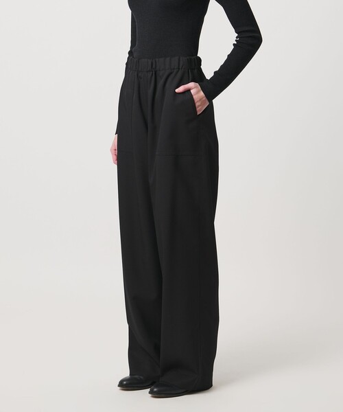 LOEFF（ロエフ）の「＜LOEFF＞ポリエステルラチネ ファティーグ パンツ（その他パンツ・レディース・ブラック/ベージュ/ダークグレー・1/0）」の22枚目の写真