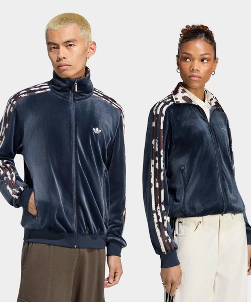 adidas(アディダス)の「クラシック トラックトップ ユトリ / ジャージ / トラックジャケット / アディダスオリジナルス adidas Originals(ジャージ・メンズ・ブルー・SMALL/3XL/XX-LARGE/X-LARGE/MEDIUM/LARGE/X-SMALL)」の1枚目の写真