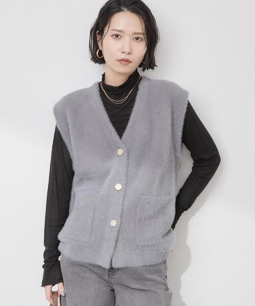 OPAQUE.CLIP(オペークドットクリップ)の「なめらかシアーハイネックカットソー【洗濯機OK/抗ピル】(Tシャツ/カットソー・レディース・ホワイト/ピンク/ライトグレー/ブラック・38/36/40/42)」の17枚目の写真