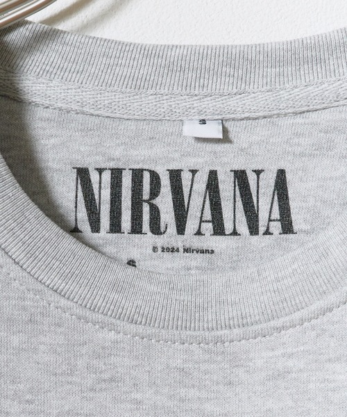 ROCK-OFF(ロックオフ)の「NIRVANA / ニルヴァーナ In Utero 公式ライセンス クルーネック プリントデザイン スウェット バンド ストリート ロック メンズ 2026年秋冬 秋服 冬服(スウェット・メンズ・グレー・XL/L/M)」の5枚目の写真