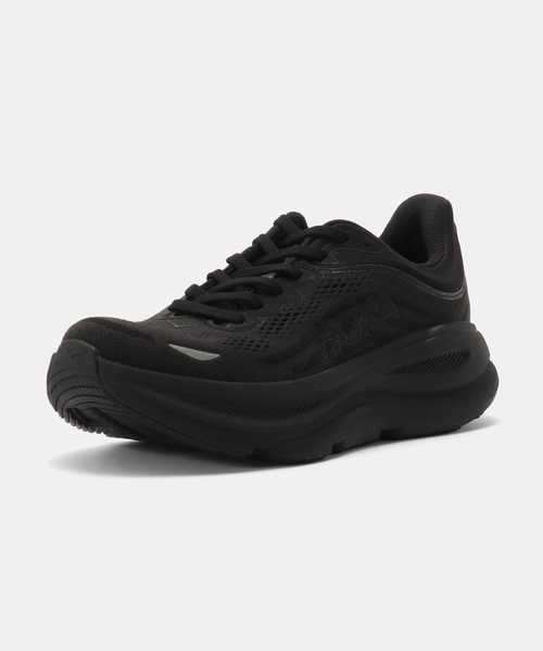 HOKA（ホカ）の「HOKA W BONDI 9 1162012-BBLC（スニーカー・レディース・ブラック・23.5cm/23cm/24.5cm/24cm/25cm）」の2枚目の写真