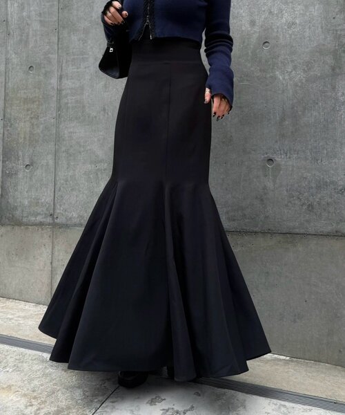 Mavie..7】バックレースUPマーメイドスカート（スカート）｜Mavie..7