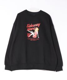【SIDEWAY STANCE】ドレスウーマン 裏毛 スウェット トレーナー