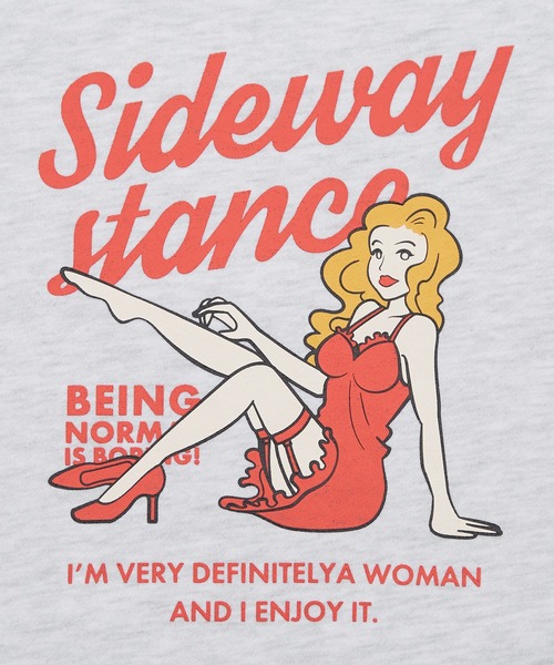 SIDEWAY STANCE(サイドウェイスタンス)の「【SIDEWAY STANCE】ドレスウーマン 裏毛 スウェット トレーナー(スウェット・メンズ・ブラック/アッシュ/杢グレー・SMALL/LARGE/MEDIUM/X-LARGE)」の14枚目の写真