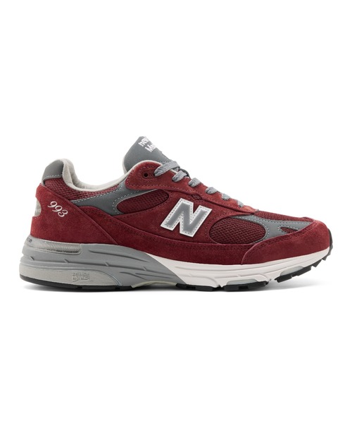 NEW BALANCE（ニューバランス）の「Made in USA 993（スニーカー・メンズ・バーガンディー・29.0cm/28.5cm/28.0cm/27.5cm/27.0cm/26.5cm/26.0cm/25.5cm/25.0cm）」の2枚目の写真