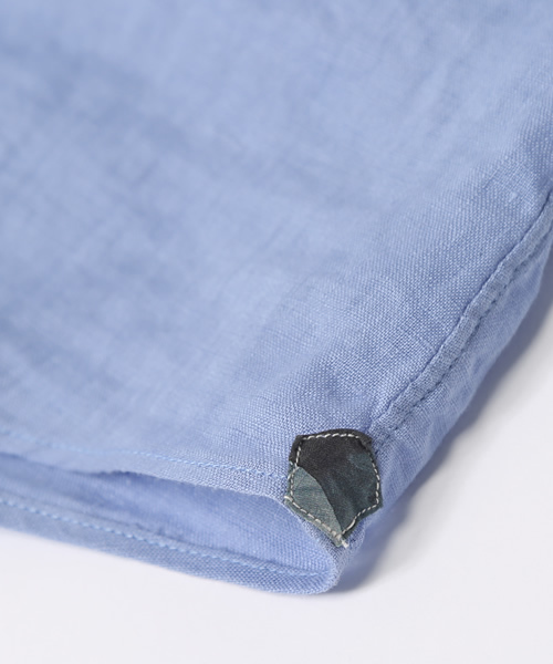 Paul Smith COLLECTION（ポールスミスコレクション）の「LINEN CASUAL SHIRT【164370 204】（シャツ/ブラウス・メンズ・ブルー・MEDIUM/X-LARGE/SMALL/LARGE）」の9枚目の写真