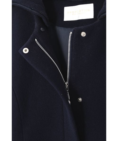 PROPORTION BODY DRESSING（プロポーションボディドレッシング）の「【CanCam 12月号掲載】ポケットファーフードコート（その他アウター・レディース・ネイビー/グレー系その他/ブルー・1/2/3）」の17枚目の写真