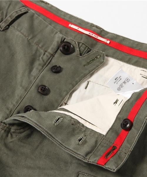 dip（ディップ）の「【dip】ディップ/ パンツ（その他パンツ・メンズ・オリーブ/ライトベージュ・SMALL/MEDIUM）」の9枚目の写真