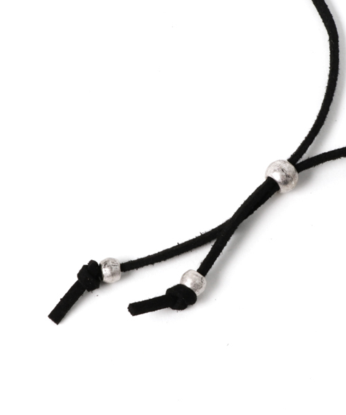 WEGO（ウィゴー）の「WEGO/レザーロングリングネックレス（ネックレス・メンズ・シルバー/ゴールド・FREE）」の5枚目の写真