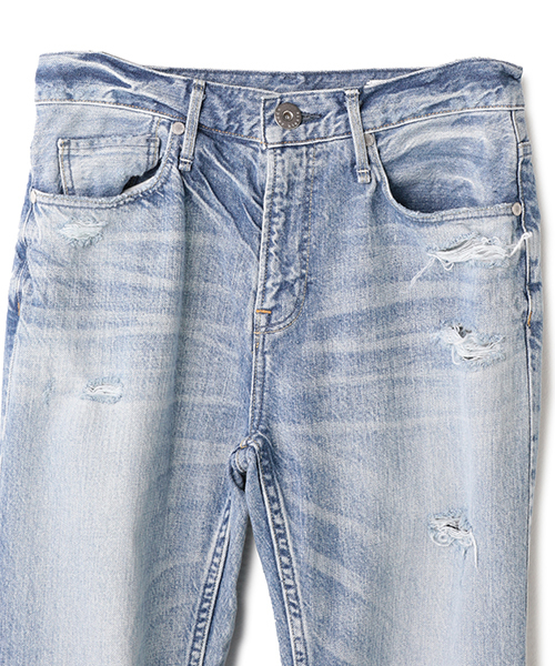 ESTNATION（エストネーション）の「upper hights デニムパンツ（デニムパンツ・レディース・ブルー・23/22/24）」の20枚目の写真