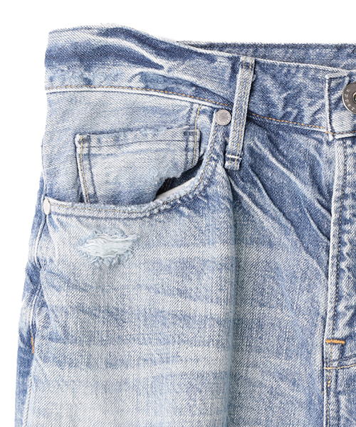 ESTNATION（エストネーション）の「upper hights デニムパンツ（デニムパンツ・レディース・ブルー・23/22/24）」の18枚目の写真