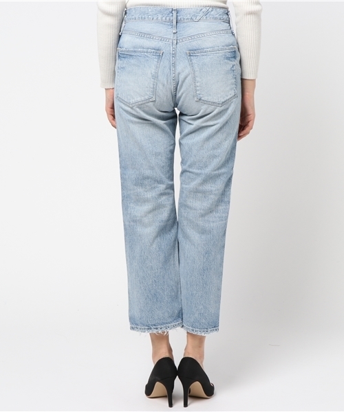 ESTNATION（エストネーション）の「upper hights デニムパンツ（デニムパンツ・レディース・ブルー・23/22/24）」の4枚目の写真