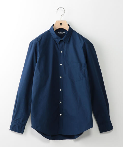 SHIPS Days（シップスデイズ）の「SHIPS Days STANDARD: タイプライター シャツ□（シャツ/ブラウス・メンズ・カーキ/ブルー・LARGE/MEDIUM/SMALL）」の2枚目の写真