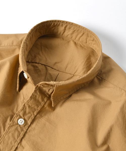 SHIPS Days（シップスデイズ）の「SHIPS Days STANDARD: タイプライター シャツ□（シャツ/ブラウス・メンズ・カーキ/ブルー・LARGE/MEDIUM/SMALL）」の8枚目の写真