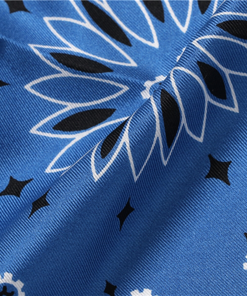 セール】 manipuri:シルクスカーフ （バンダナ・スカーフ）｜SHIPS / シップス ファッション通販 タカシマヤファッションスクエア manipuri シルクバンダナ スカーフ 青