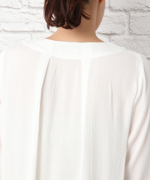 LEPSIM(レプシィム)の「ムジガラヨウリュウワンピース 744398(ワンピース・レディース・ブルー系その他/オフホワイト/ブラック系その他/グレー・LARGE/MEDIUM)」の17枚目の写真