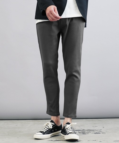 jiggys shop(ジギーズショップ)の「ストレッチ テーパード アンクルパンツ(チノパンツ・メンズ・ホワイト系その他2/ブラック系その他/ブラック/ホワイト系その他/ライトグレー/ネイビー/ブルー系その他/ホワイト/ベージュ/グレー/ブラック系その他2/グレー系その他/ホワイト系その他3/ブラック系その他3/その他2/その他3/その他4/その他5/その他1/その他9/その他7/その他6/その他8/モカ/グレー系その他2・SMALL/LARGE/MEDIUM/X-LARGE/L/XL/S/M)」の10枚目の写真