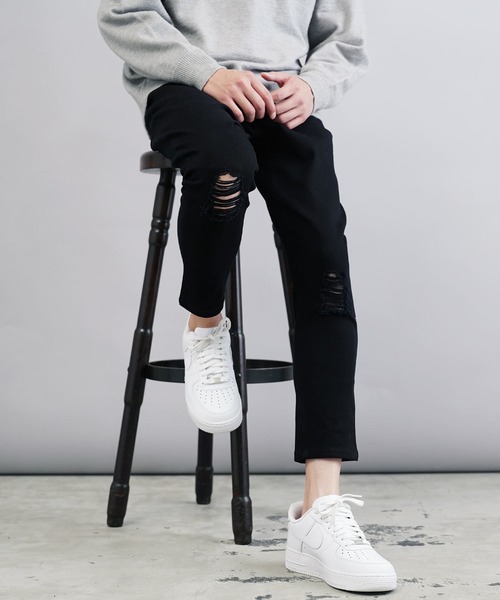 jiggys shop(ジギーズショップ)の「ストレッチ テーパード アンクルパンツ(チノパンツ・メンズ・ホワイト系その他2/ブラック系その他/ブラック/ホワイト系その他/ライトグレー/ネイビー/ブルー系その他/ホワイト/ベージュ/グレー/ブラック系その他2/グレー系その他/ホワイト系その他3/ブラック系その他3/その他2/その他3/その他4/その他5/その他1/その他9/その他7/その他6/その他8/モカ/グレー系その他2・SMALL/LARGE/MEDIUM/X-LARGE/L/XL/S/M)」の8枚目の写真