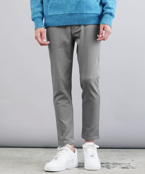 jiggys shop(ジギーズショップ)の「ストレッチ テーパード アンクルパンツ(チノパンツ・メンズ・ホワイト系その他2/ブラック系その他/ブラック/ホワイト系その他/ライトグレー/ネイビー/ブルー系その他/ホワイト/ベージュ/グレー/ブラック系その他2/グレー系その他/ホワイト系その他3/ブラック系その他3/その他2/その他3/その他4/その他5/その他1/その他9/その他7/その他6/その他8/モカ/グレー系その他2・SMALL/LARGE/MEDIUM/X-LARGE/L/XL/S/M)」の9枚目の写真
