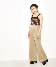 SLY | 釦フライ WIDE ストレートPT(その他パンツ)