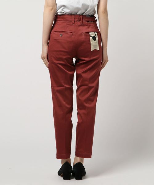 MARIEBELLE　JEAN（マリベルジーン）の「テーパード トラウザー カラーパンツ KIR(キール)（その他パンツ・レディース・スモークピンク/ワインレッド/ゴールド/チェリーレッド・23inch/24inch/25inch/26inch/27inch）」の18枚目の写真