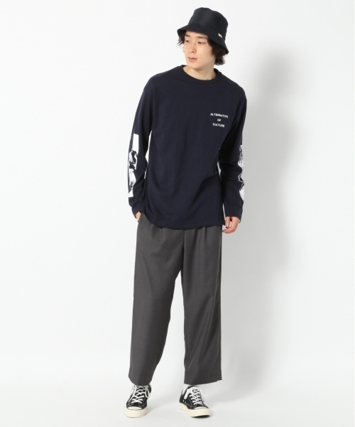 GLOBAL WORK(グローバルワーク)の「OEテンジクプリント長袖Tシャツ/765433(Tシャツ/カットソー・メンズ・レッド/ホワイト/ネイビー・X-LARGE/MEDIUM/LARGE/SMALL)」の20枚目の写真