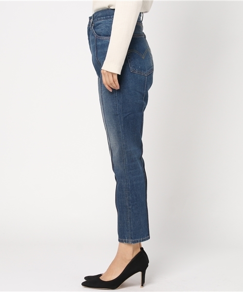 LEVI'S VINTAGE CLOTHING（リーバイスビンテージクロージング）の「Levi's Vintage Clothing リーバイスヴィンテージクロージング / 1950'S 701 PIN TUCK（デニムパンツ・レディース・インディゴブルー・26/27）」の2枚目の写真
