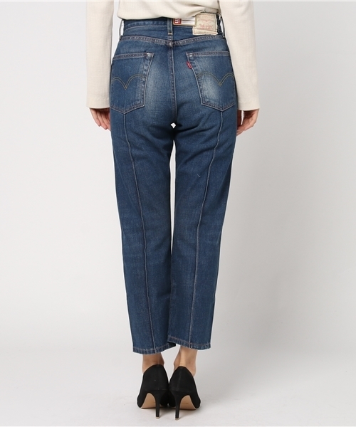 LEVI'S VINTAGE CLOTHING（リーバイスビンテージクロージング）の「Levi's Vintage Clothing リーバイスヴィンテージクロージング / 1950'S 701 PIN TUCK（デニムパンツ・レディース・インディゴブルー・26/27）」の3枚目の写真