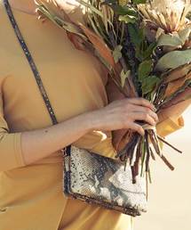 DouDou | パイソンウォレットショルダー(ショルダーバッグ)