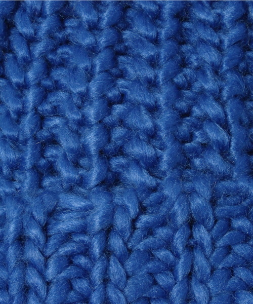 one after another NICE CLAUP（ワンアフターアナザーナイスクラップ）の「デカポンポンニット帽（ニットキャップ/ビーニー・レディース・アイボリー/ブラック/ブルー/パープル・FREE）」の9枚目の写真