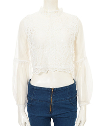 fifth | フリルレースチュールブラウス(シャツ/ブラウス)