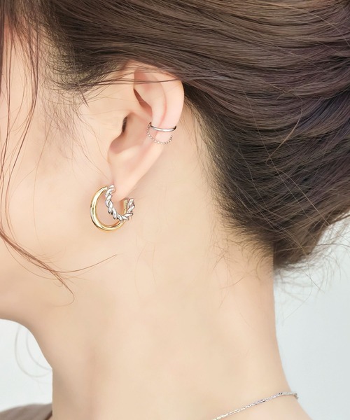 Phoebe（フィービィー）の「【累計販売　10,000点突破！】シトラスイヤーカフ（イヤーカフ・レディース・イエローゴールド/シルバー/ピンクゴールド・FREE）」の4枚目の写真