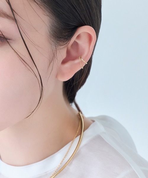 Phoebe（フィービィー）の「【累計販売　10,000点突破！】シトラスイヤーカフ（イヤーカフ・レディース・イエローゴールド/シルバー/ピンクゴールド・FREE）」の13枚目の写真