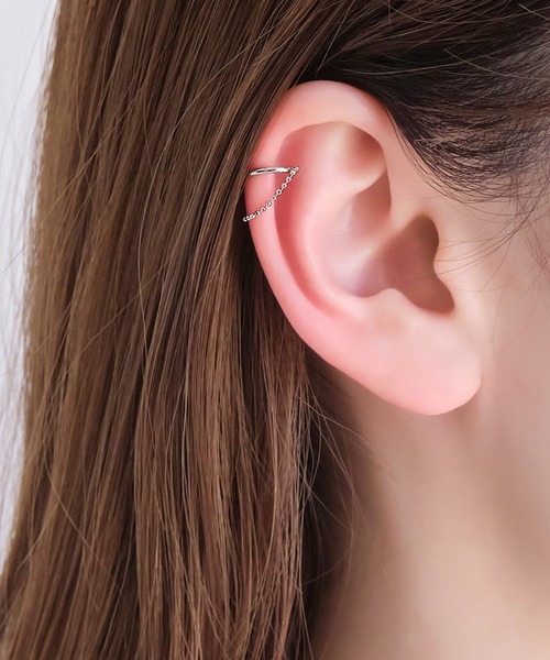 Phoebe（フィービィー）の「【累計販売　10,000点突破！】シトラスイヤーカフ（イヤーカフ・レディース・イエローゴールド/シルバー/ピンクゴールド・FREE）」の12枚目の写真