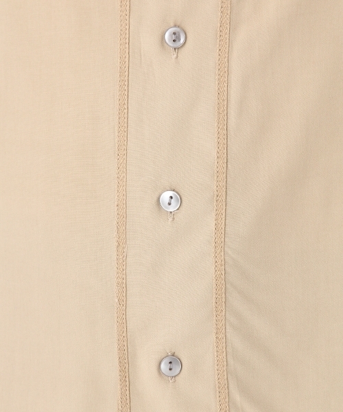 niko and...（ニコアンド）の「ベースボールシャツ【niko and ...】（シャツ/ブラウス・メンズ・カーキ/ベージュ・LARGE/MEDIUM）」の12枚目の写真