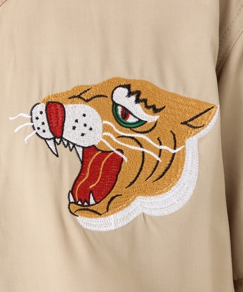 niko and...（ニコアンド）の「ベースボールシャツ【niko and ...】（シャツ/ブラウス・メンズ・カーキ/ベージュ・LARGE/MEDIUM）」の14枚目の写真