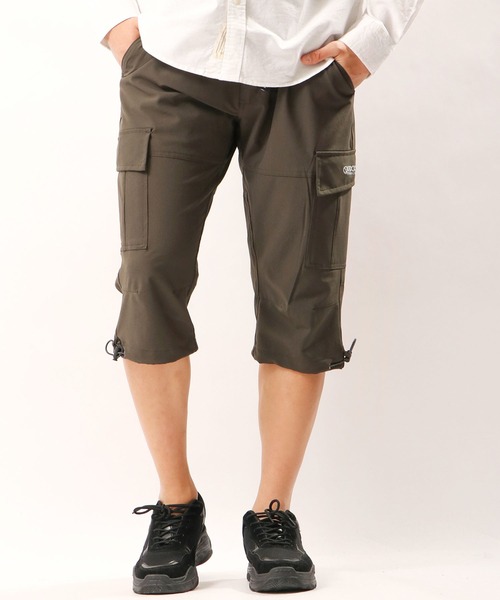 OUTDOOR PRODUCTS APPAREL(アウトドアプロダクツアパレル)の「OUTDOOR ポリエステルリップストップ7分丈クライミングカーゴパンツ(カーゴパンツ・メンズ・サンドベージュ/ブラック系その他/カーキ/グレー系カモフラージュ/カモフラージュ/ブラック/ブルー・M/L/LL)」の5枚目の写真