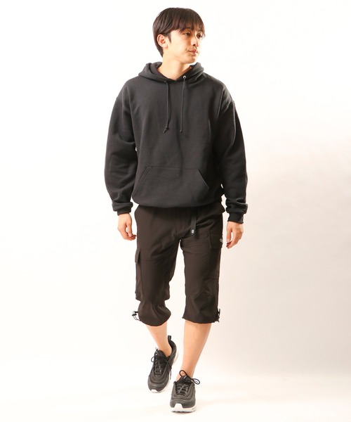OUTDOOR PRODUCTS APPAREL(アウトドアプロダクツアパレル)の「OUTDOOR ポリエステルリップストップ7分丈クライミングカーゴパンツ(カーゴパンツ・メンズ・サンドベージュ/ブラック系その他/カーキ/グレー系カモフラージュ/カモフラージュ/ブラック/ブルー・M/L/LL)」の11枚目の写真