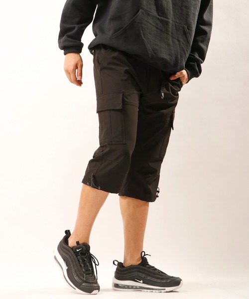 OUTDOOR PRODUCTS APPAREL(アウトドアプロダクツアパレル)の「OUTDOOR ポリエステルリップストップ7分丈クライミングカーゴパンツ(カーゴパンツ・メンズ・サンドベージュ/ブラック系その他/カーキ/グレー系カモフラージュ/カモフラージュ/ブラック/ブルー・M/L/LL)」の10枚目の写真